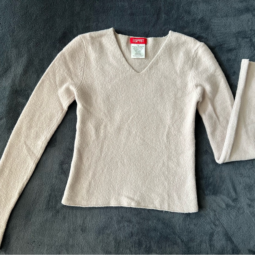 Esprit | long sleeve sweater | size S US | light pink